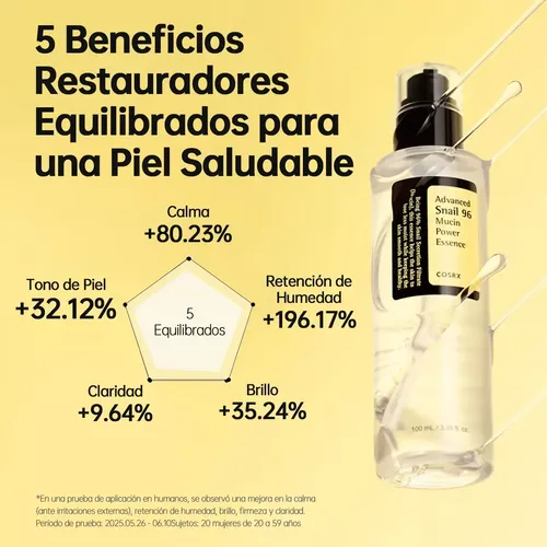 Cosrx Esencia Hidratante Con Mucina De Caracol 96% 100 Ml