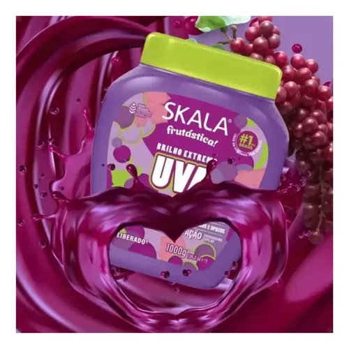 Mascara capilar Hidratación Frutástica Uva 1000ml Skala
