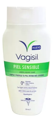 Vagisil Jabon Liquido Intimo Piel Sensible 354ml