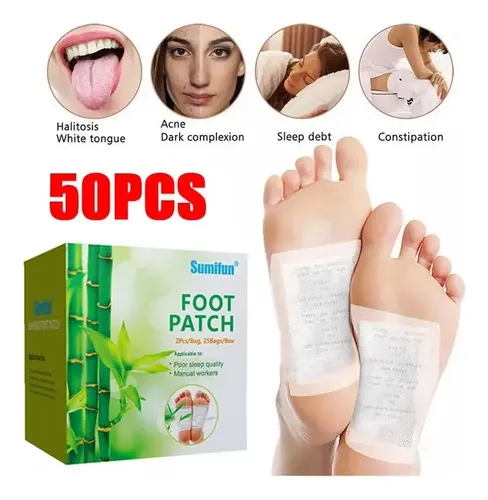 M Almohadillas For Pies Detox 50 Unidades, Almohadillas For
