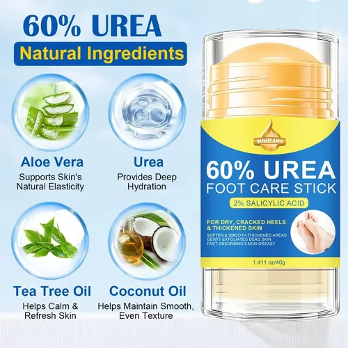 Pack Cuidado Pies Urea 60% Exfoliante Y Bálsamo X2 Aloe Vera