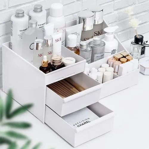 Organizador De Cosméticos Con Cajones Para Tocador