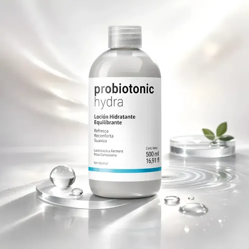 Loción Hidratante Probiotonic Hydra de Niza Científica para Piel Sensible 500 mL
