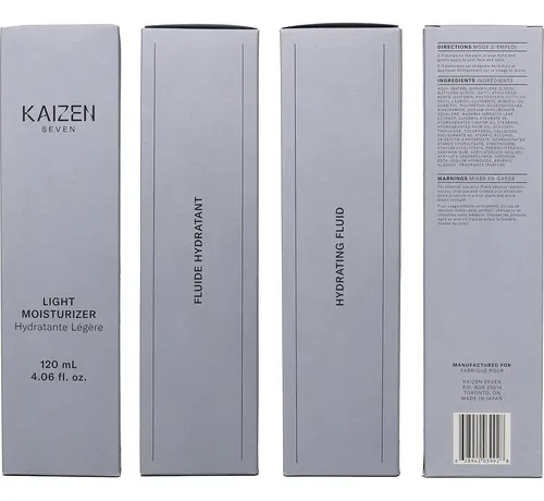 Hidratante Ligero Para Hombres Kaizen Seven 120 Ml
