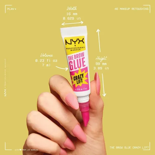 Nyx The Brow Glue Crazy Lift Brow Lamination Gel Aplicador