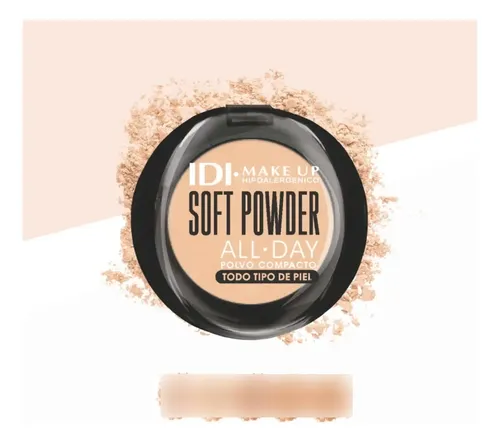 Idi Make Up Polvo Compacto Soft Powder A 03 – Neutral Beige