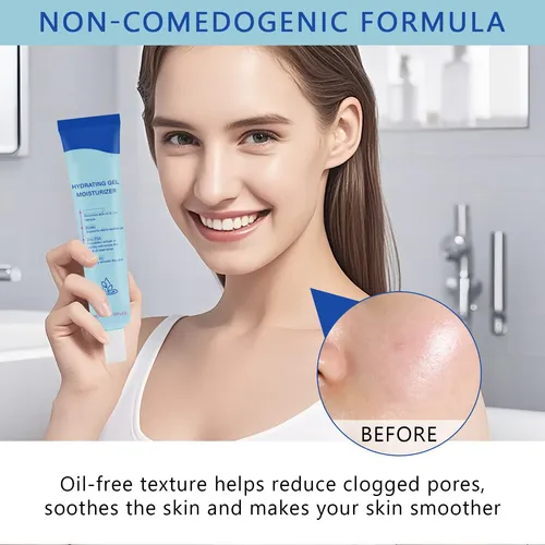 Gel Facial Hidratante Hialurónico Hidratante Nourishing Lock Todo Tipo De Piel Día/noche