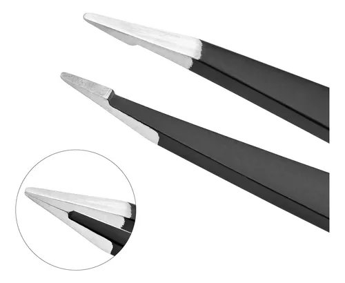 Pinzas Precisas Para Cejas Y Vello Facial 2 Pack
