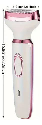 Depiladora Recargable Portátil Kit Depilación White