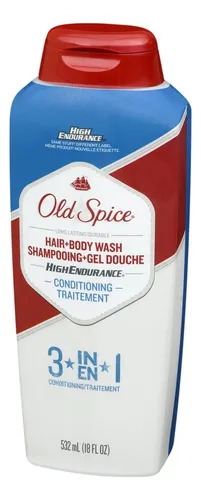 Gel De Ducha Old Spice High Redurance Para Cabello Y Cuerpo,