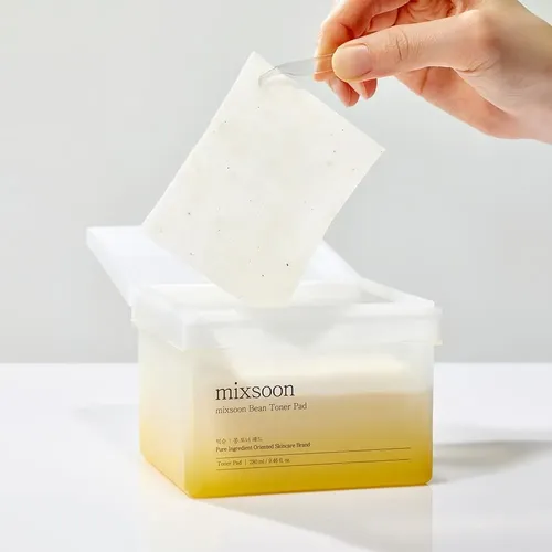 Mixsoon Bean Toner Pad, Pads De Tónico Nutritivos X70u
