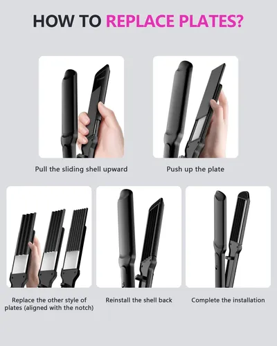 Ygovvk Crimper S100 Ceramic 4 Plates Temperature Adjustable
