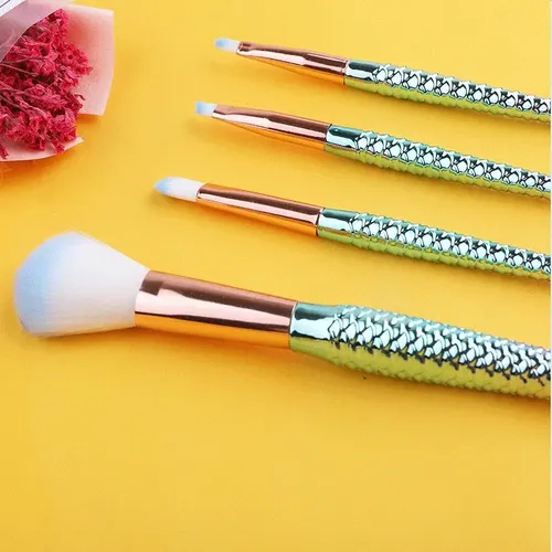 Set Brochas Maquillaje X 8 Pinceles Make Up