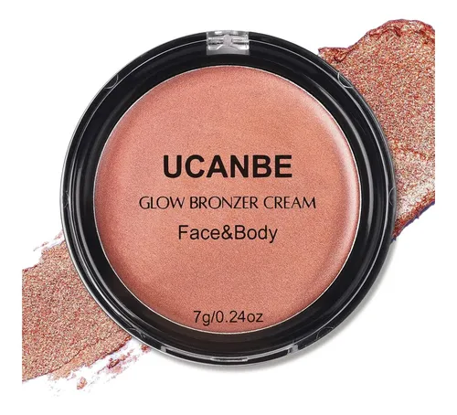 Paleta Crema Contorno Rubor Iluminador Ucanbe Sunkissed