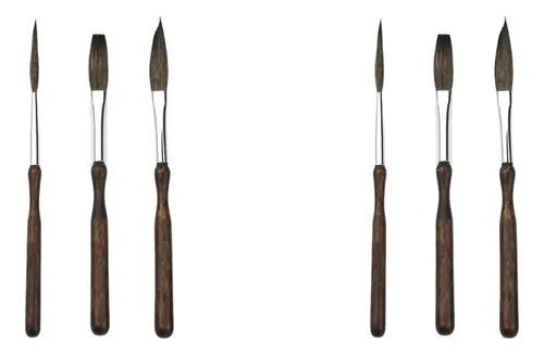 Kit De Cepillos Para Rayas, 6 Piezas De Cepillos Profesional