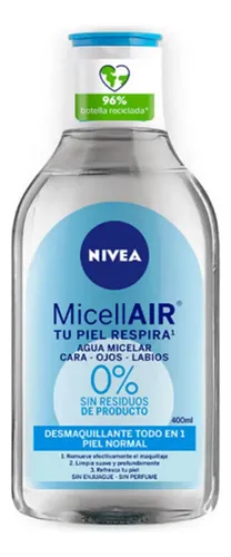 Agua Micelar Nivea Refrescante 400 Ml