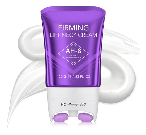 Crema Reafirmante Para El Cuello Ah-8 Con Rodillo