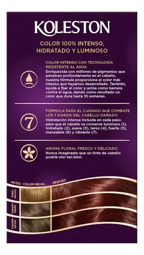 Tintura Wella Koleston Coloración Permanente – Kit Tono 466 borgoña intenso