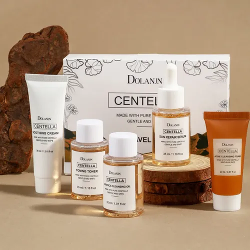 Set Cuidado Facial Dolanjn Centella 5 Pasos