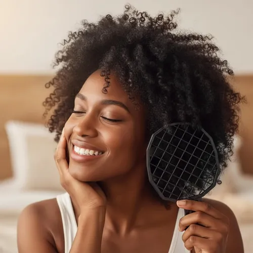 2 Esponjas Rizadas Para Cabello Negro, Esponjas Para Cabello
