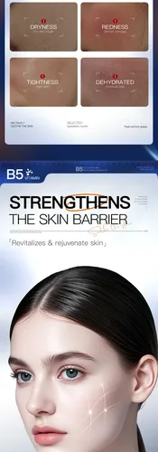 Set De Cuidado Hidratante Calmante Con Vitamina B5 Sadoer