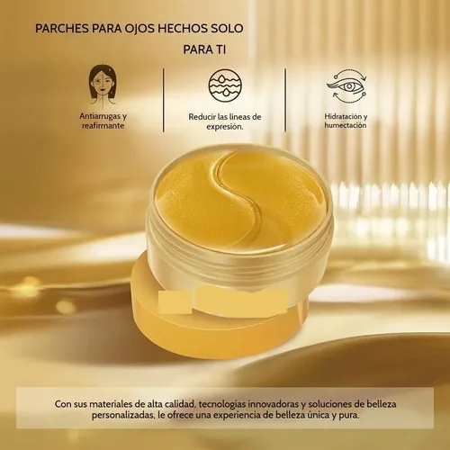 Ly Parche For Ojeras Oculares 24k Máscaras De Colágeno