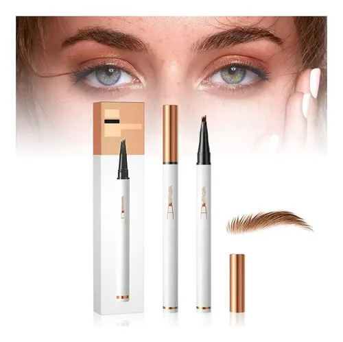 Lápiz Waterproof Para Cejas 4 Puntas Light Brown Fiopet