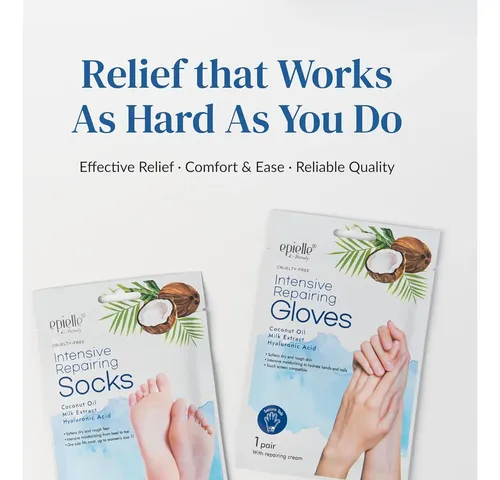 Guantes De Reparo Intensivo Epielle Con Coco Y Leche