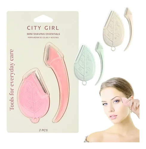 Kit Perfiladores Cejas Rostro City Girl Compacto Viaje Multicolor