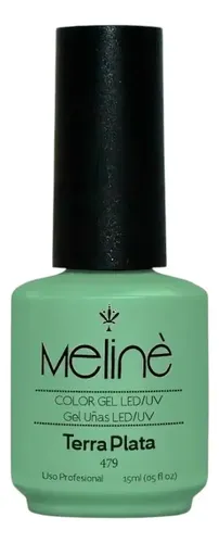 Esmalte Meline Nuevos Colores Gel Uv/led Semip. X 15 Ml Color 479 Terra Plata