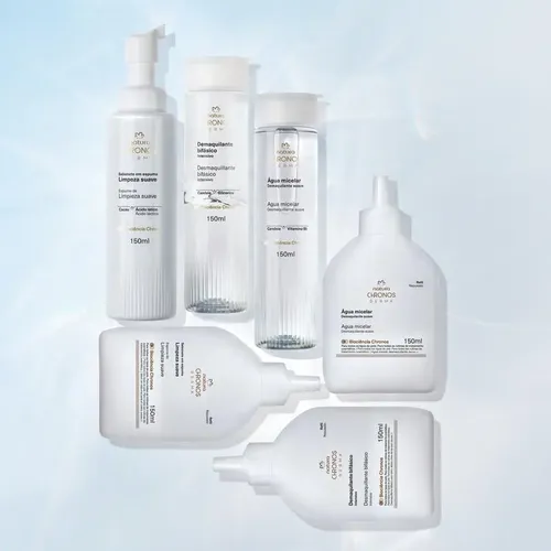 Repuesto De Desmaquillante Intensivo Bifásico Natura Chronos Limpiador Para Rostro Y Ojos X 150 Ml
