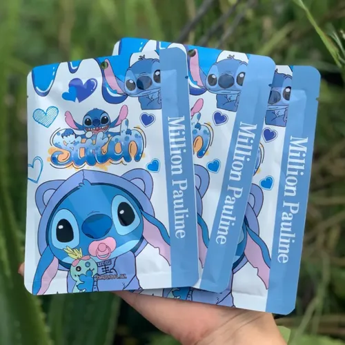 Mascarillas Faciales Kuromi Y Stitch Pack X40 Hidratante