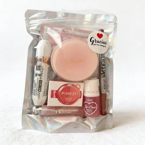 Kit Maquillaje Completo Mujer Regalo Beauty Box 7 Piezas