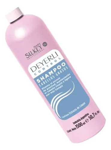 Shampoo Silkey Deyerli Para Cabellos Grasos X 1500 Ml