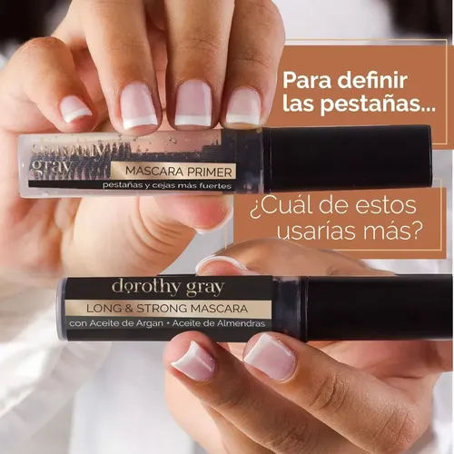 Máscara Primer Pestañas Y Cejas Transparente Dorothy Gray
