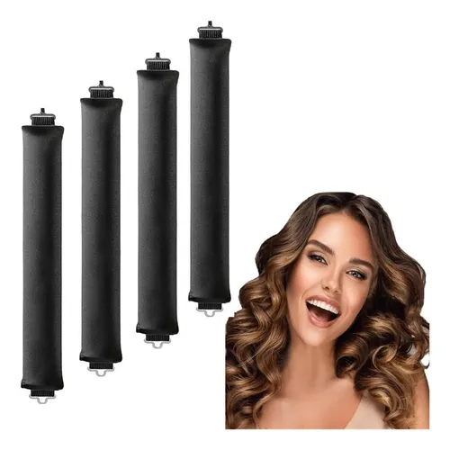 8pzs De Cabello Heatless Curls,rulos Para Cabello Marrón