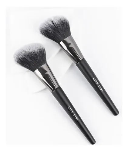 Brocha Para Contorno Y Rubor City Girl X 1 Unidad Negro