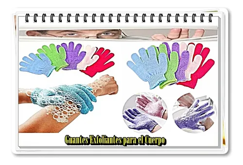 Guantes Exfoliantes Para Spa Corporal O Facial X 2 Juegos