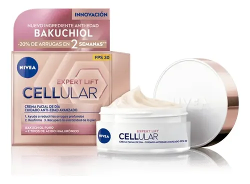 Crema Facial De Día Nivea Expert Lift Cellular Fps 30 50 Ml