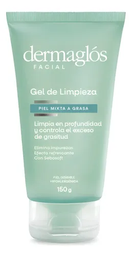 Dermaglos Facial Gel Purificante Piel Mixtas Grasa 150ml