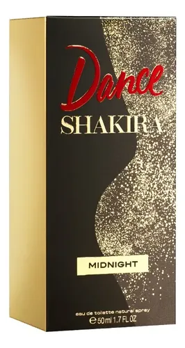 Perfume Shakira Dance Midnight EDT 50 ml para mujer