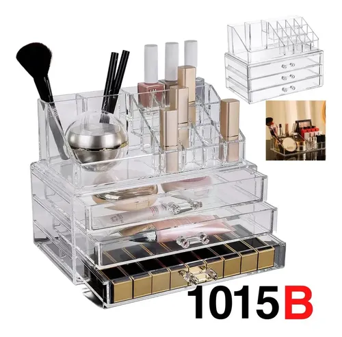 Organizador De Maquillaje Acrílico Accesorios Luvina Mujer 1015a
