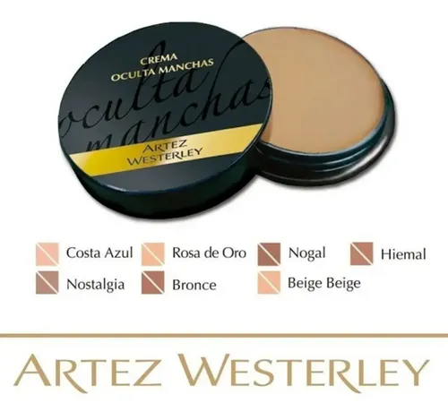 Artez Westerley Crema Base Oculta Manchas Todos Los Tonos!