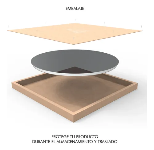 Espejo Led 60 Cm Con Sensor Touch Y Regulación De Brillo