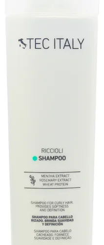 Tec Italy Riccioli Shampoo + Acondicionador Rulos Chico 3c