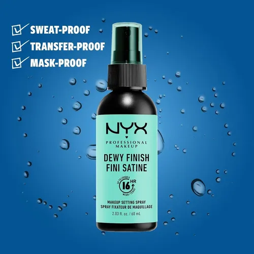 Primers Y Spray Dewy Vegano Nyx Fijador 16h