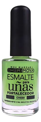 Esmalte Para Uñas Fortalecedor 10ml Cherimoya Uñas Manicuria
