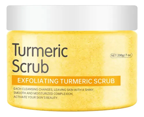 Exfoliante De Cúrcuma De 200 G Con Exfoliante Para Piel Limp