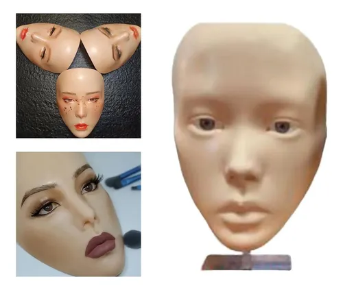 Yz Maquillaje Práctica Cara Tablero 3d Cara