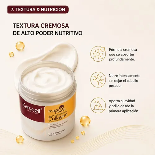 Karseell Máscara Capilar Con Colágeno Original